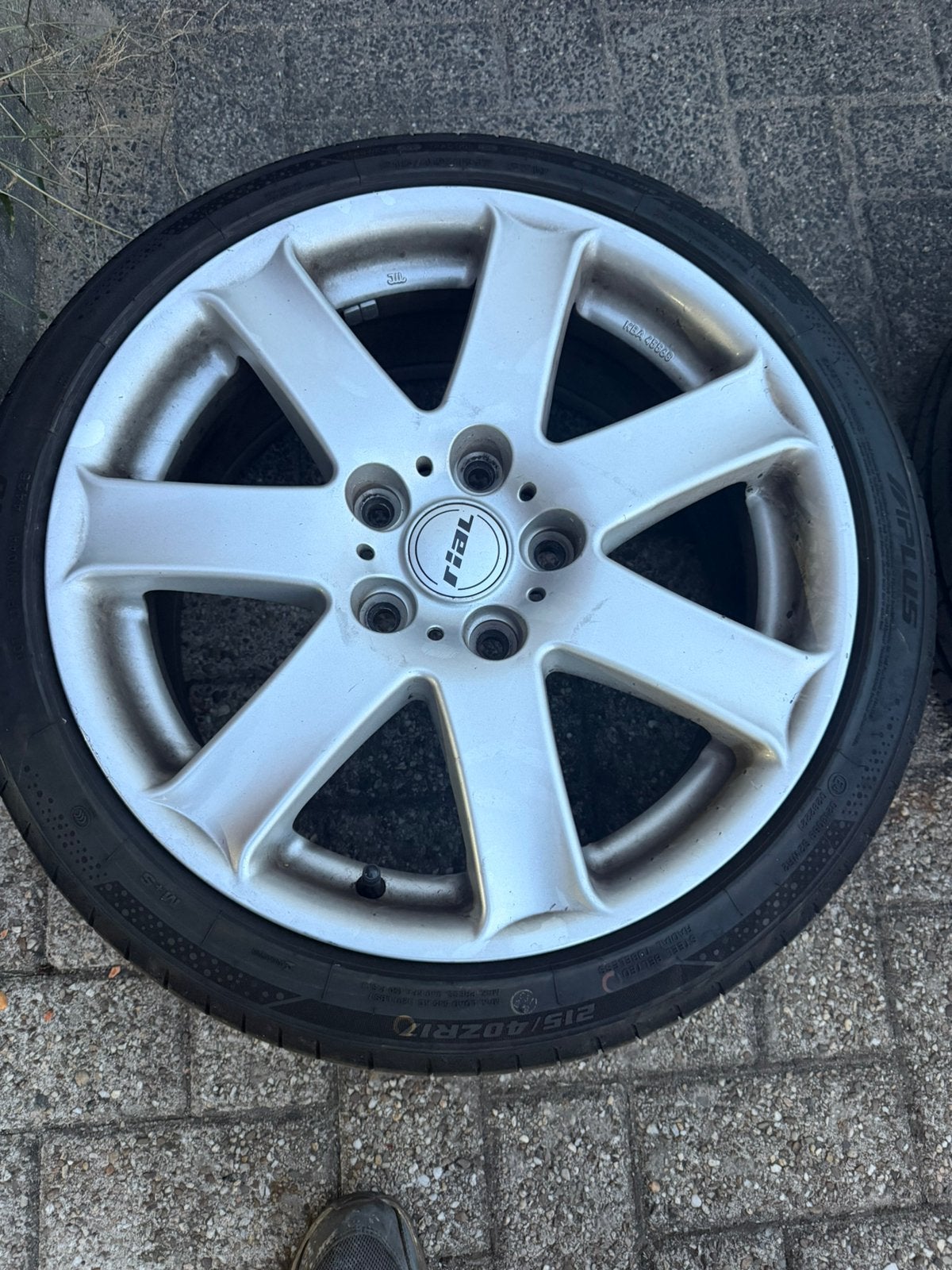 Bmw 5x120 17 inch 3serie Rial, Ophalen, 215 mm, Banden en Velgen, 17 inch