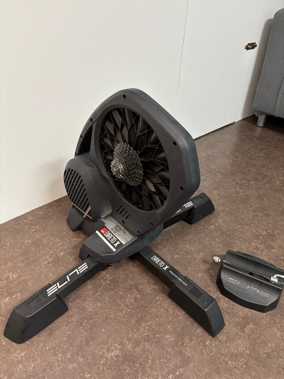 Elite Direto X interactieve fietstrainer, Sport en Fitness, Wielrennen, Ophalen, Gebruikt, Overige typen