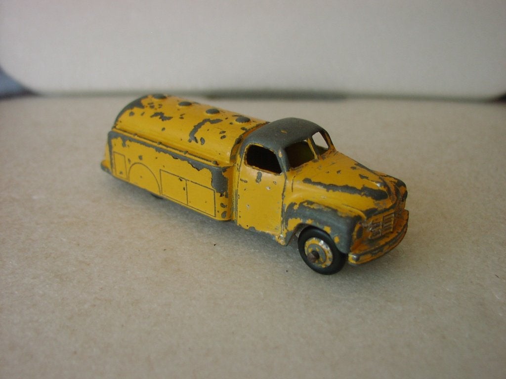 Dinky Toys nr. 443 Studebaker tankwagen, Verzenden, Gebruikt, Bus of Vrachtwagen, Dinky Toys