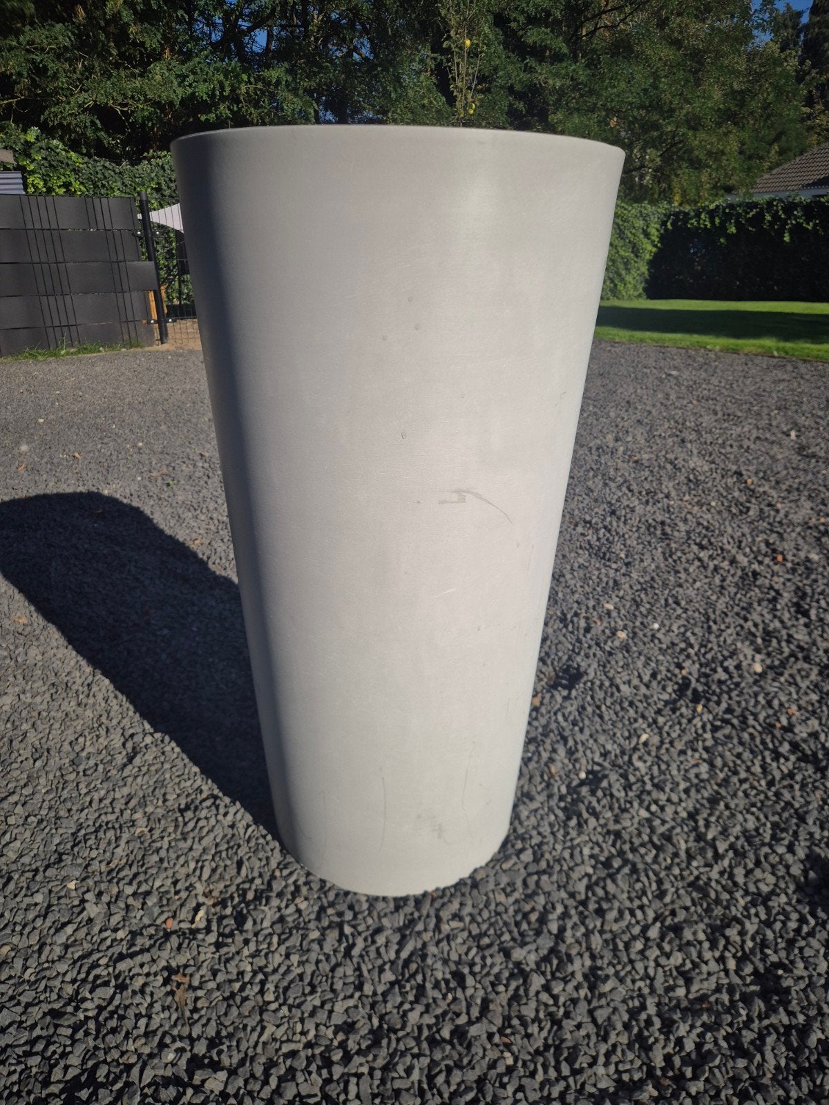 Ecopots hoge bloempot, Tuin en Terras, Ophalen, Kunststof, 40 cm of meer, Rond