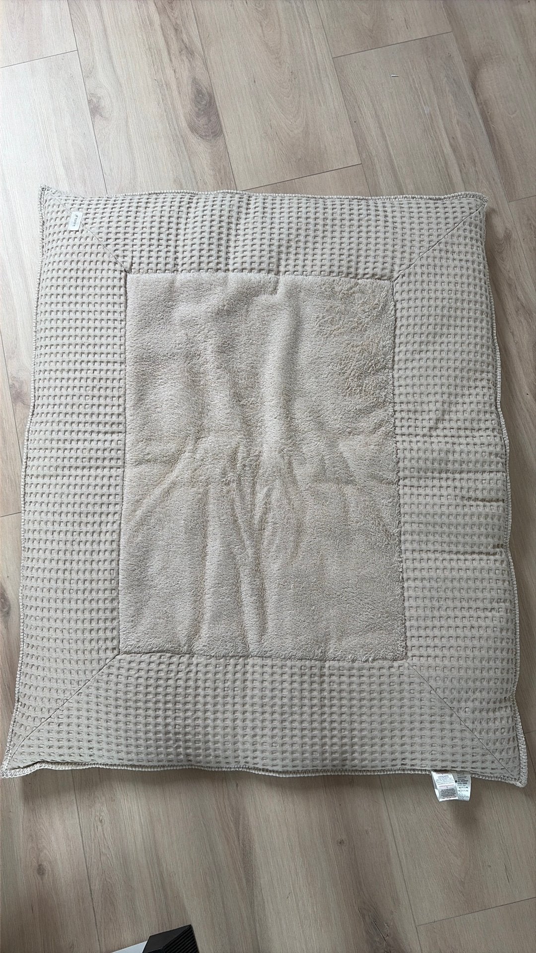 Koeka boxkleed beige met oud roze, Ophalen of Verzenden, Zo goed als nieuw, Boxkleed