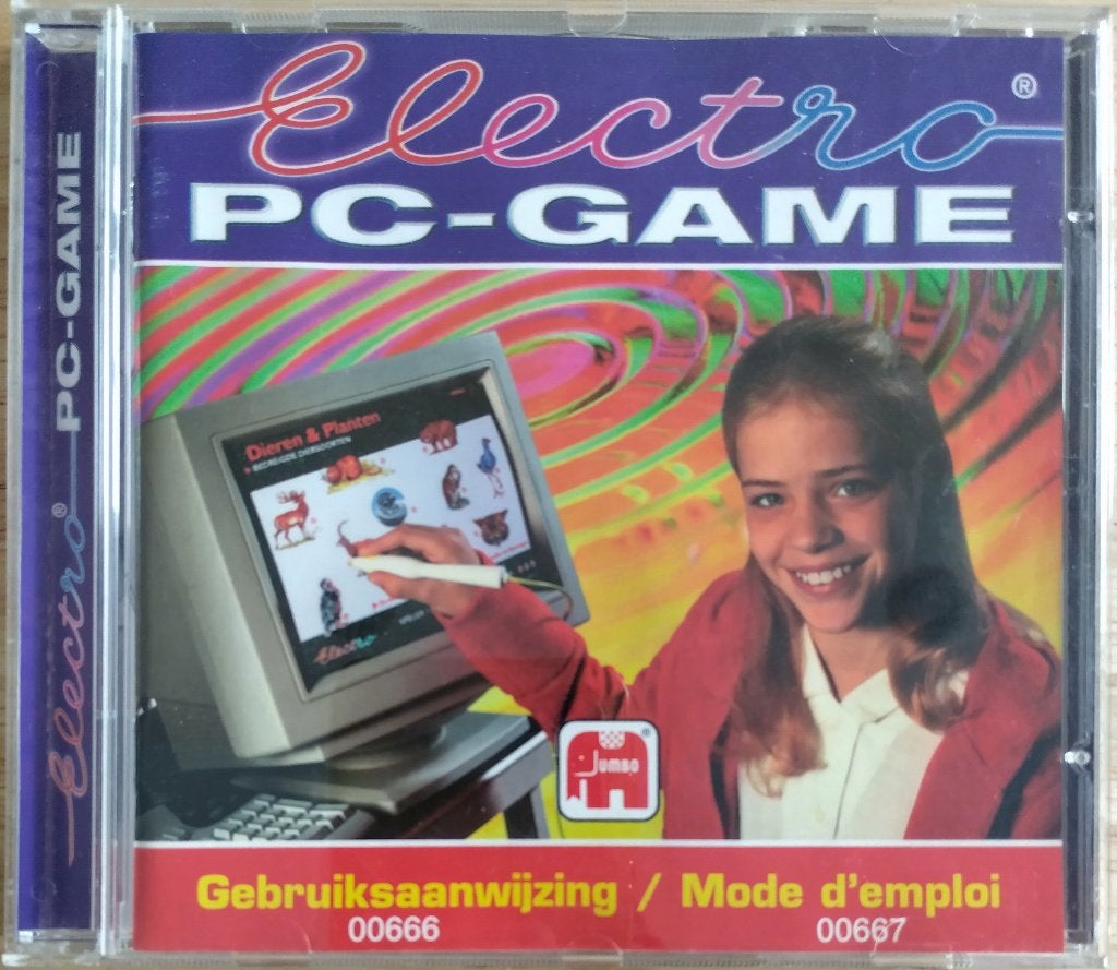 CD-rom Electro PC-Game (2001 Jumbo) exclusief Electro-pen, Puzzel en Educatief, Gebruikt, 1 speler, Ophalen of Verzenden