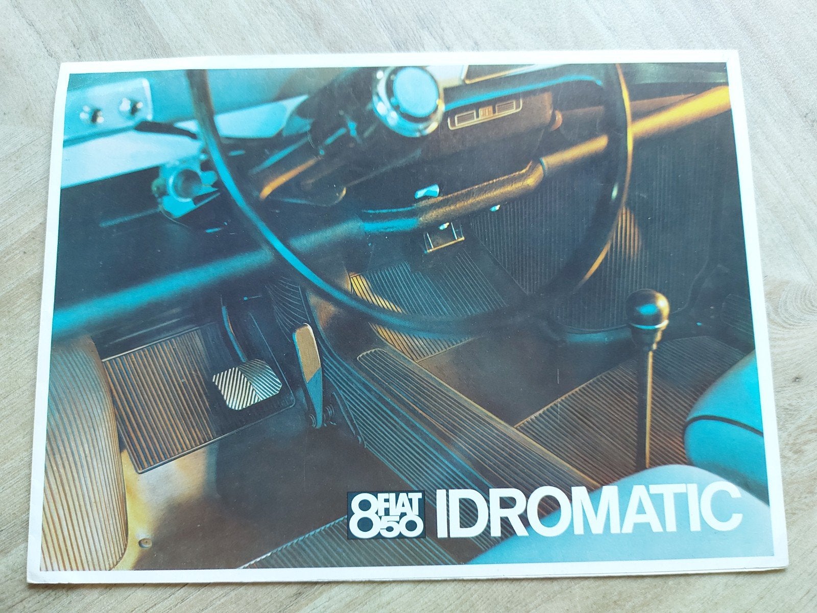 1966 Fiat 850 idromatic NL folder, Ophalen of Verzenden, Zo goed als nieuw, Overige merken