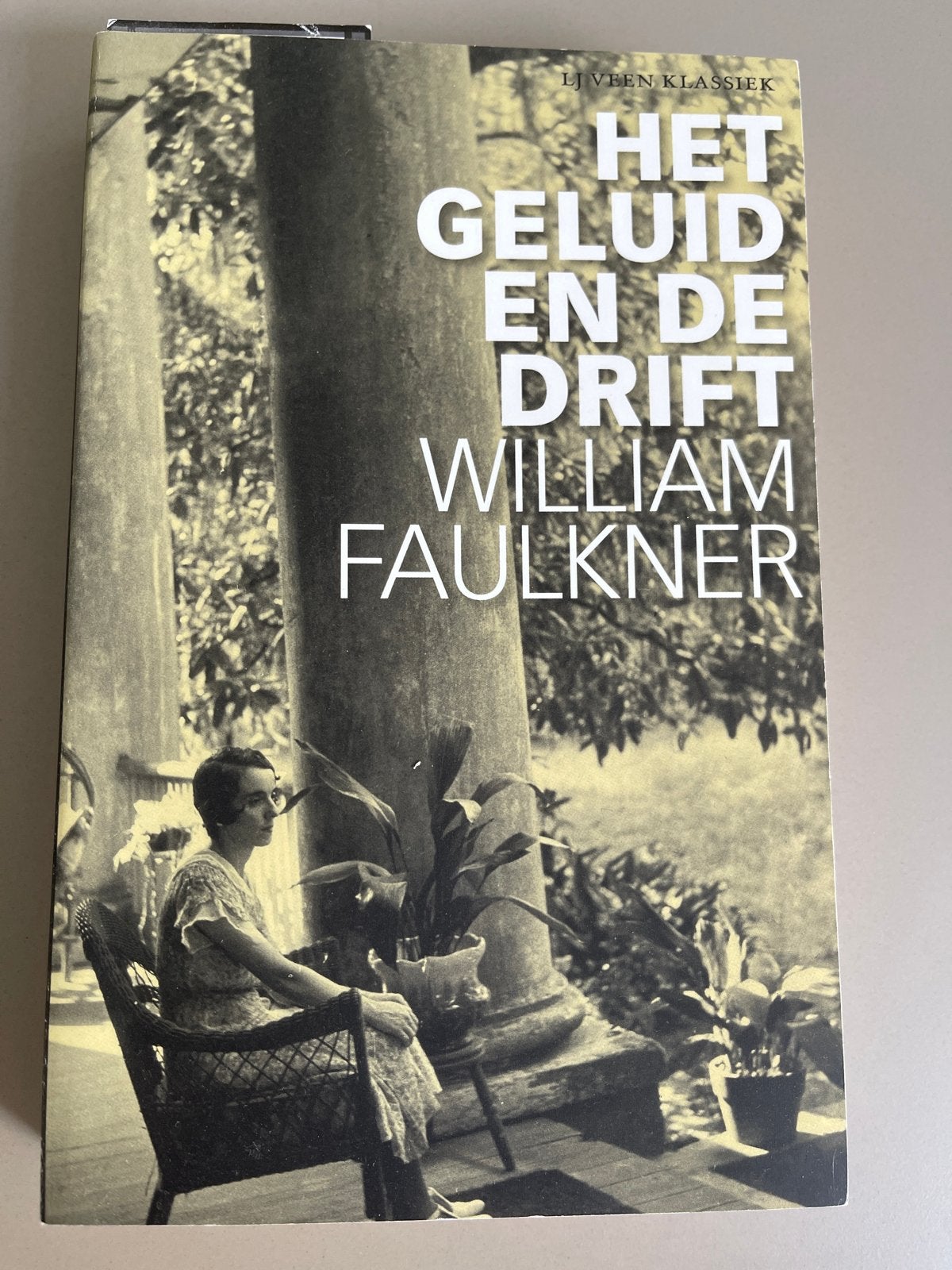 Het Geluid en de Drift - William Faulkner (LJ Veen Klassiek), Boeken, Ophalen of Verzenden, Gelezen, Amerika