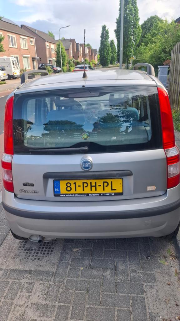 Fiat Panda 1.2 Dualogic 2004 Grijs, Auto's, Fiat, Particulier, Panda, Centrale vergrendeling, Dakrails, Benzine, C, Hatchback