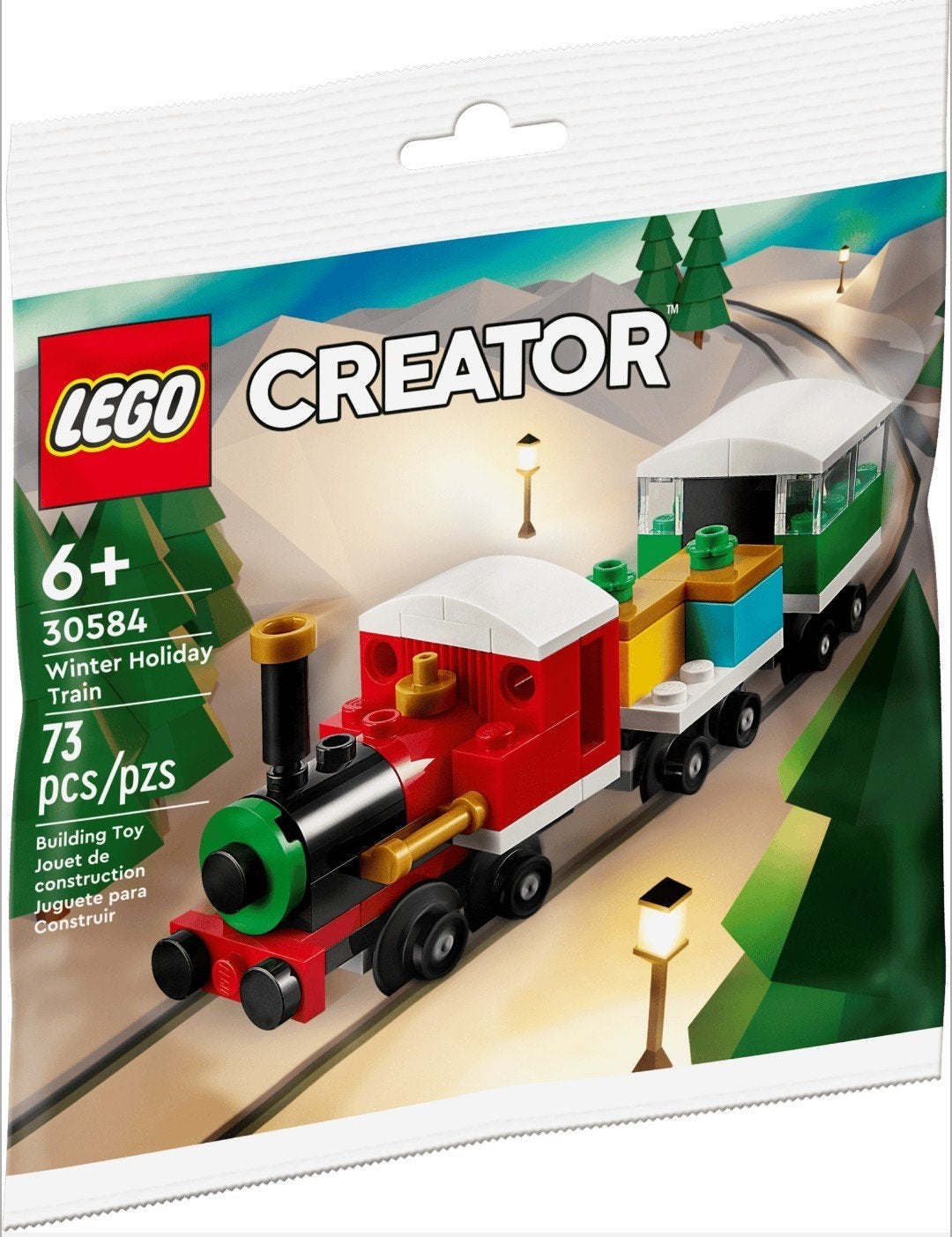 LEGO Creator 30584 Winter Vakantietrein Polybag, Kinderen en Baby's, Speelgoed | Bouwstenen, Ophalen of Verzenden, Nieuw