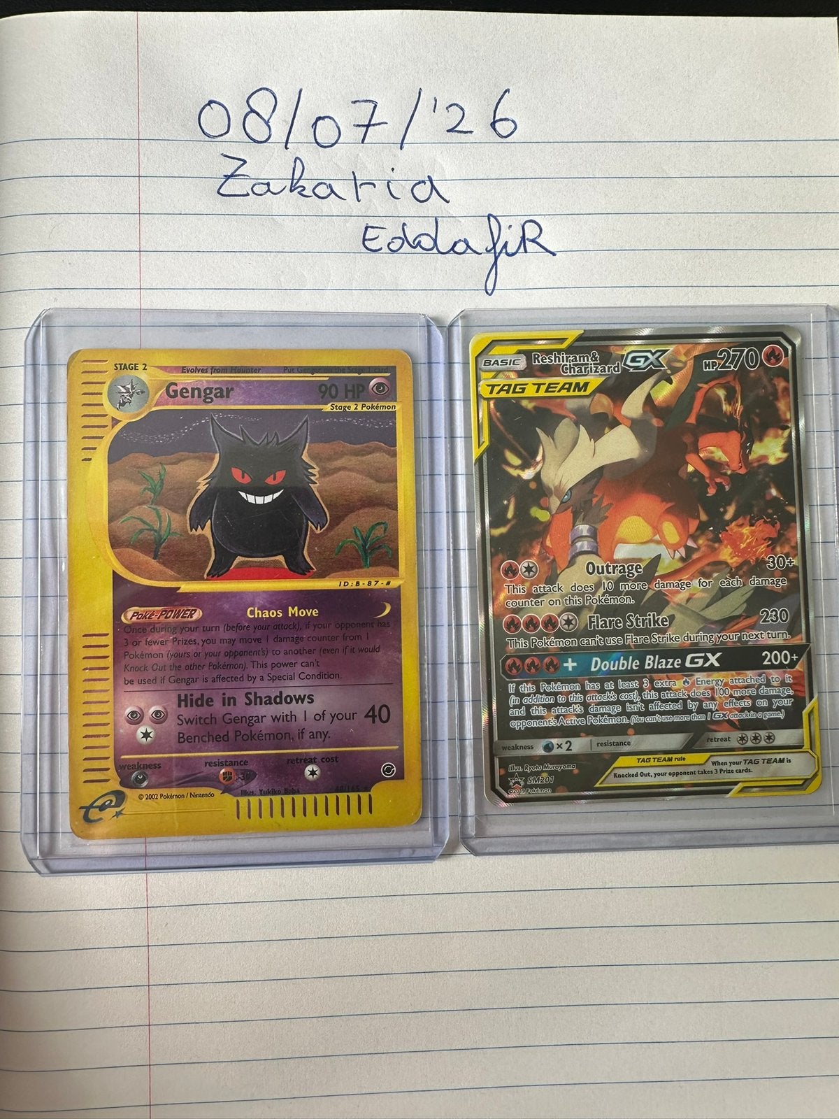 Gengar Expedition + Reshiram & Charizard GX Promo, Ophalen, Zo goed als nieuw