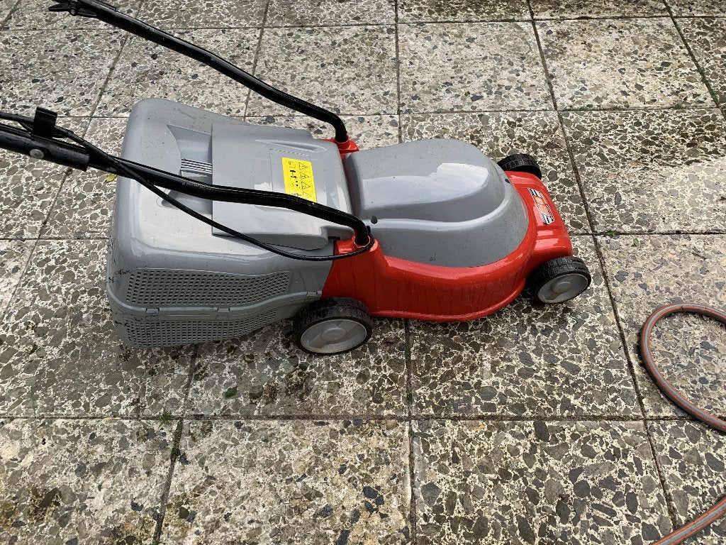Sandrigarden SLM 32E Grasmaaier * gebruikt, Ophalen, Elektrische grasmaaier, Sandri Garden, Opvangbak