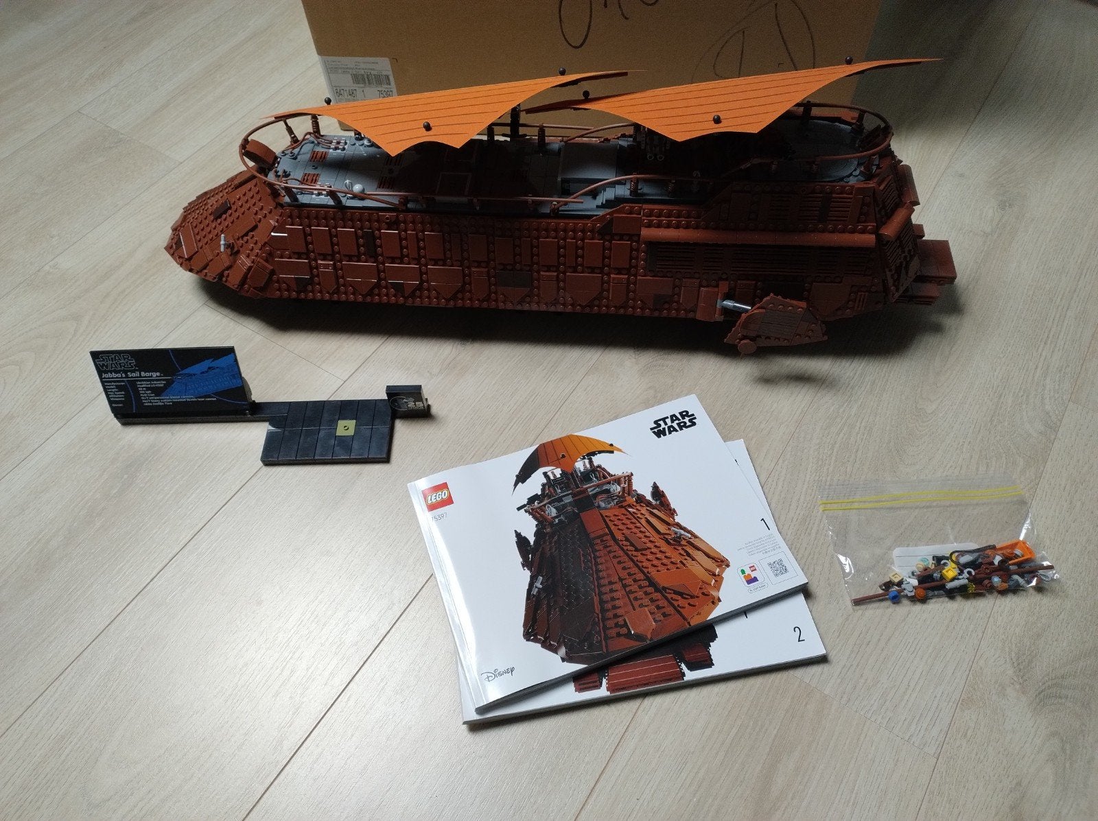 Lego Star Wars - Jabba's Sail Barge, Ophalen, Zo goed als nieuw, Lego