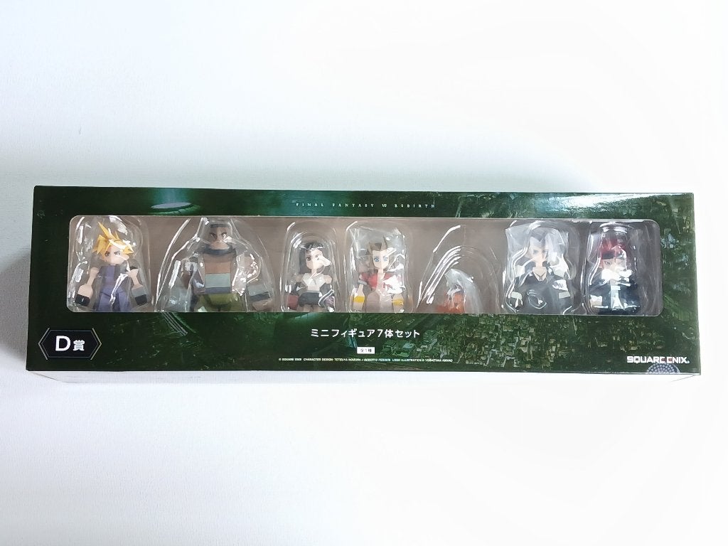 Final Fantasy VII - Rebirth Kuji Lottery Mini Figure Set, Verzenden, Zo goed als nieuw, https://www.hd.square-enix.com/eng/contact.html