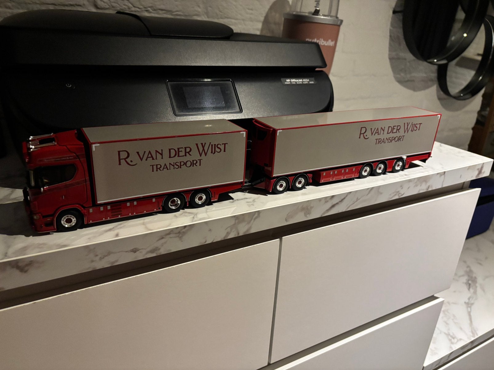 Wsi scania lzv van der wijst, Ophalen of Verzenden, Zo goed als nieuw, Bus of Vrachtwagen, Wsi