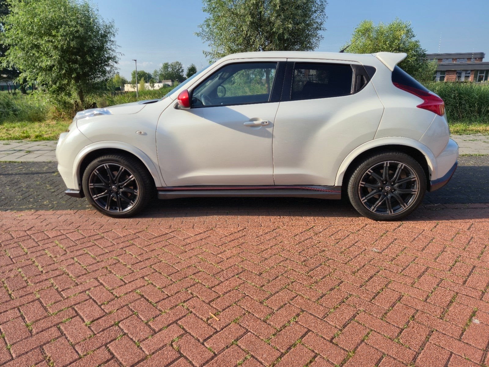 te koop/ ruil. Nissan Juke 1.6 Nismo 2013 Wit, Auto's, Nissan, Voorwielaandrijving, 662 kg, 1618 cc, 4 cilinders
