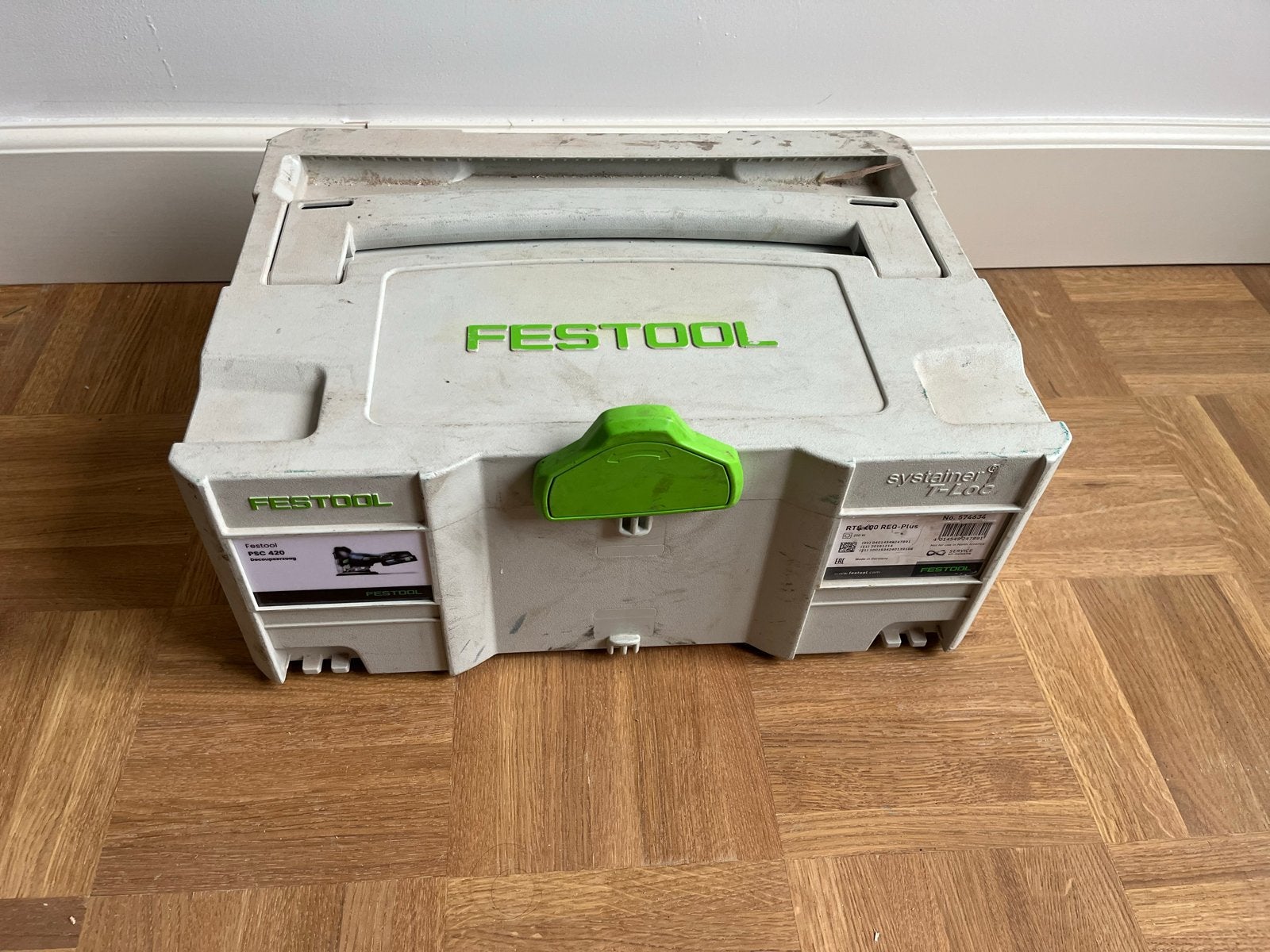 Festool RTS 400 REQ-Plus Systainer met aangepaste inlay, Ophalen of Verzenden, Gebruikt