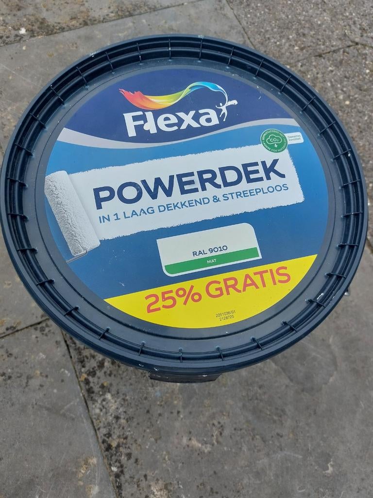 Flexa muurverf, Ophalen of Verzenden, Wit