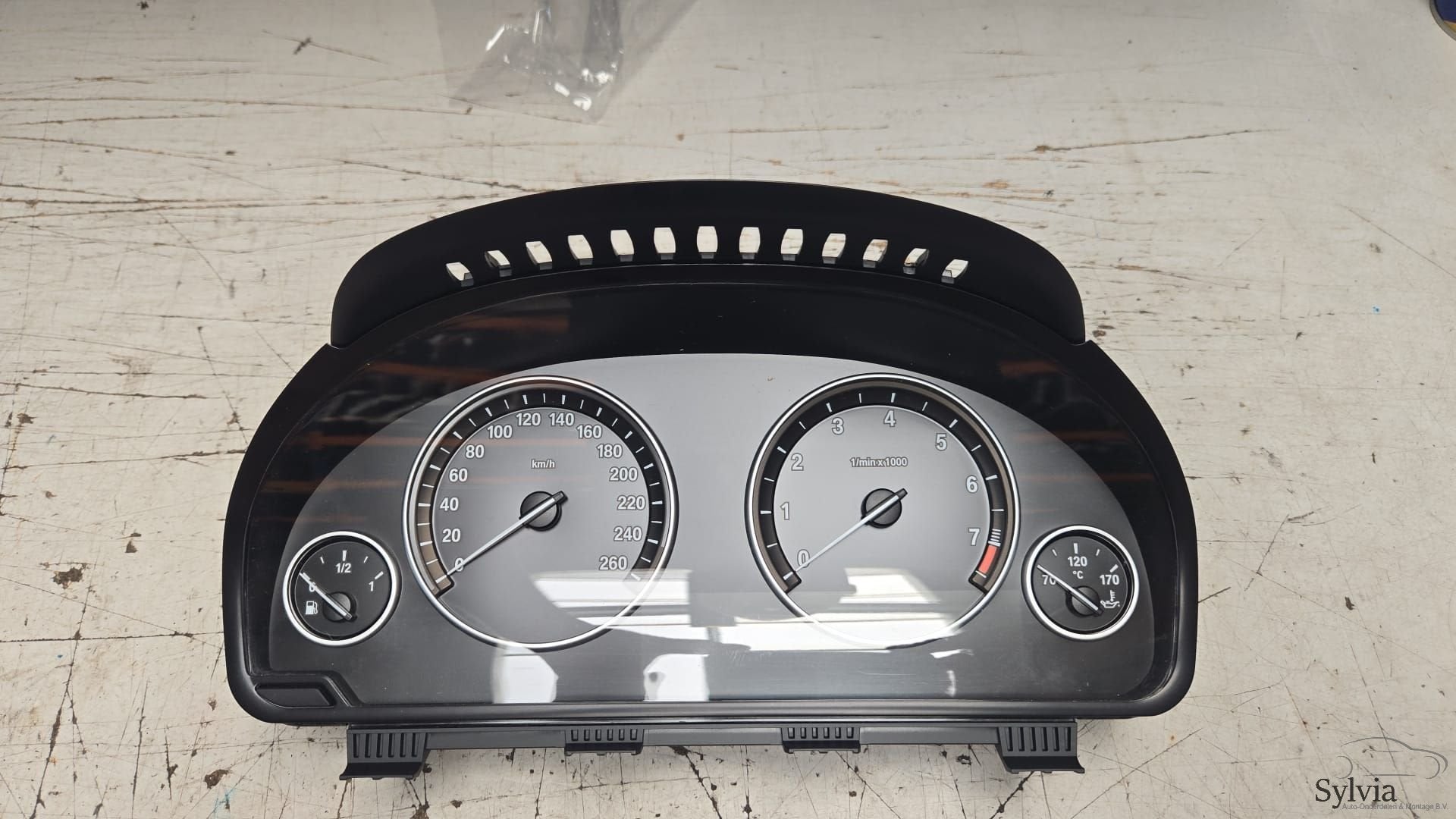 Tellerklok instrumentenpaneel kilometerteller BMW 5 serie F1, Auto-onderdelen, Dashboard en Schakelaars, Gebruikt, -, -, Ophalen of Verzenden