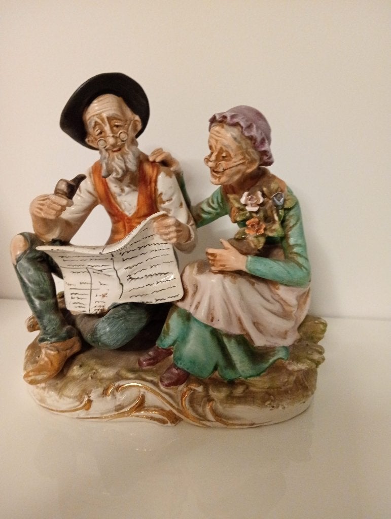 Vintage beeld ca.20x19x12cm, Antiek en Kunst, Ophalen