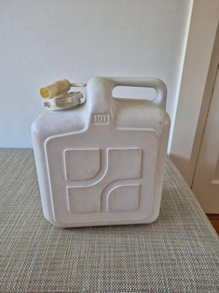 Curver jerrycan wit 10L, Ophalen of Verzenden, Gebruikt