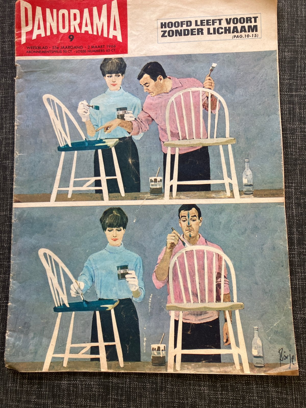 Panorama Weekblad - 2 maart 1968, Verzamelen, Ophalen of Verzenden, 1960 tot 1980, Tijdschrift