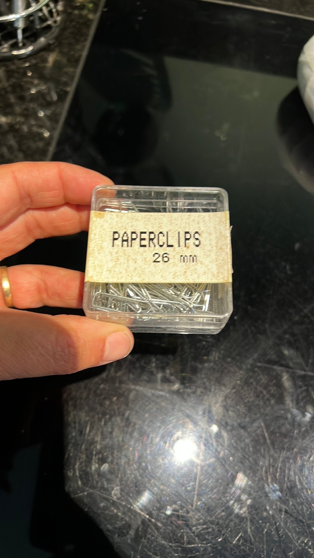 Laatste kans! Doosje paperclips, Ophalen of Verzenden