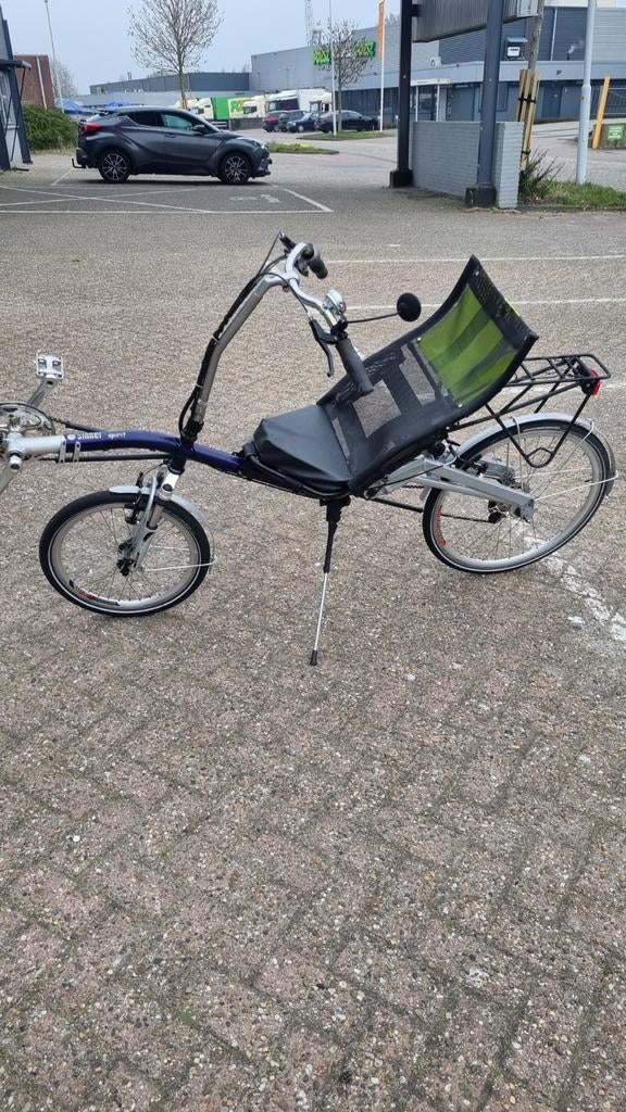 Ligfiets, Fietsen en Brommers, Fietsen | Driewielfietsen, Ophalen of Verzenden, Gebruikt