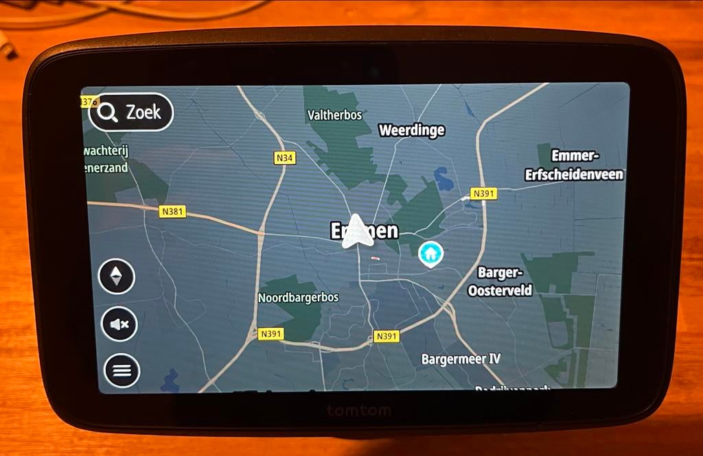 TomTom navigatie met groot scherm 7 inch, Auto diversen, Autonavigatie, Ophalen of Verzenden, Gebruikt