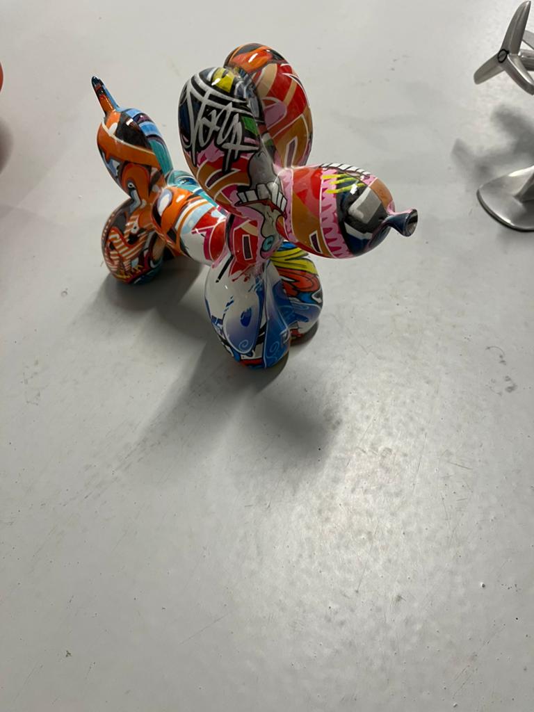 Grafitti Ballonhondje, Ophalen