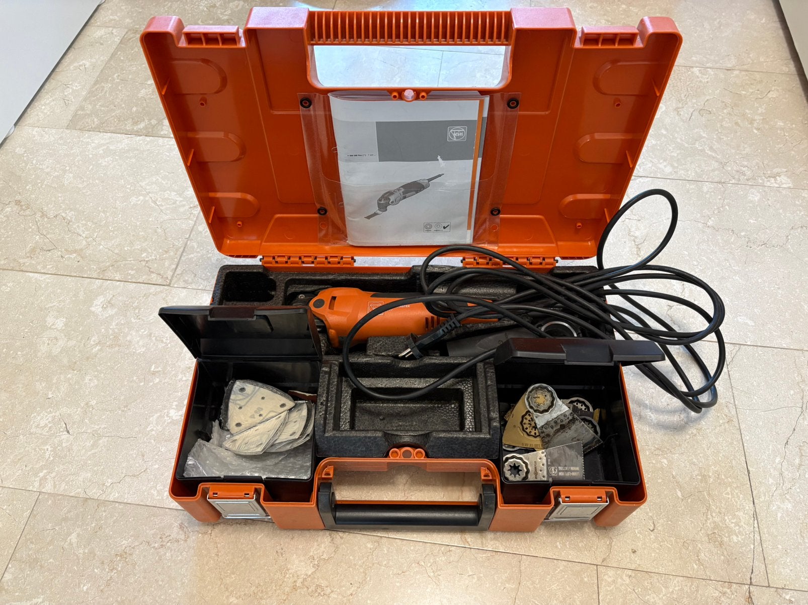 Fein multimaster 500 kapot, Ophalen, Gebruikt