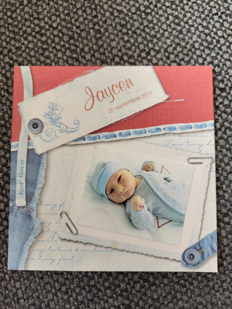 Family cards, Ophalen of Verzenden, 2000 tot heden, Geboortekaartje