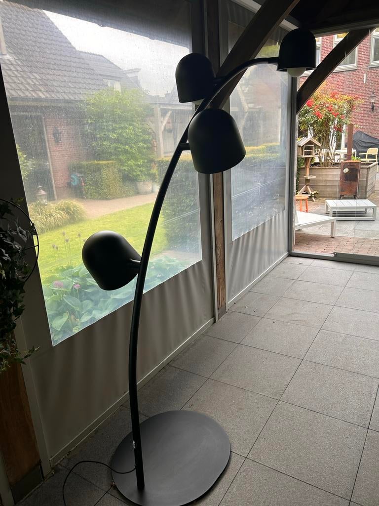 Fatboy Big Lebow zwart , booglamp, Ophalen, Zo goed als nieuw, Metaal, 150 tot 200 cm