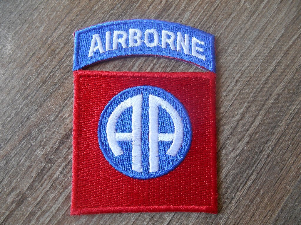 Airborne patch, Ophalen of Verzenden, Landmacht, Amerika, Embleem of Badge