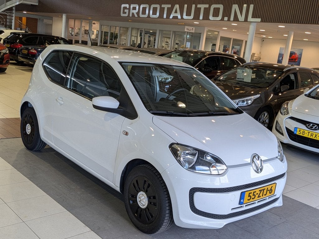 Volkswagen up! 1.0 move up! BlueMotion Stuurbekrachtiging, Auto's, Volkswagen, Voorwielaandrijving, Euro 5, Stof, Gebruikt