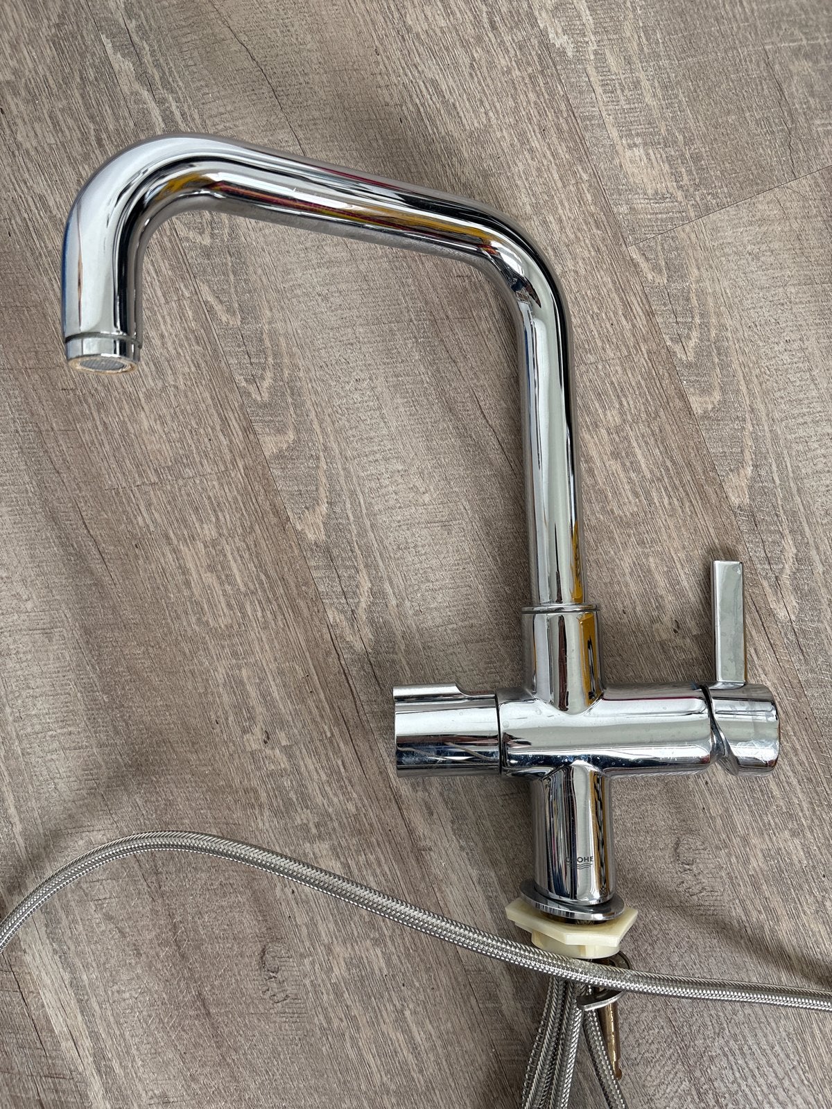 Grohe Kokenwaterkraan Chroom Glanzend, Huis en Inrichting, Ophalen, Grohe, Zilver, Metaal