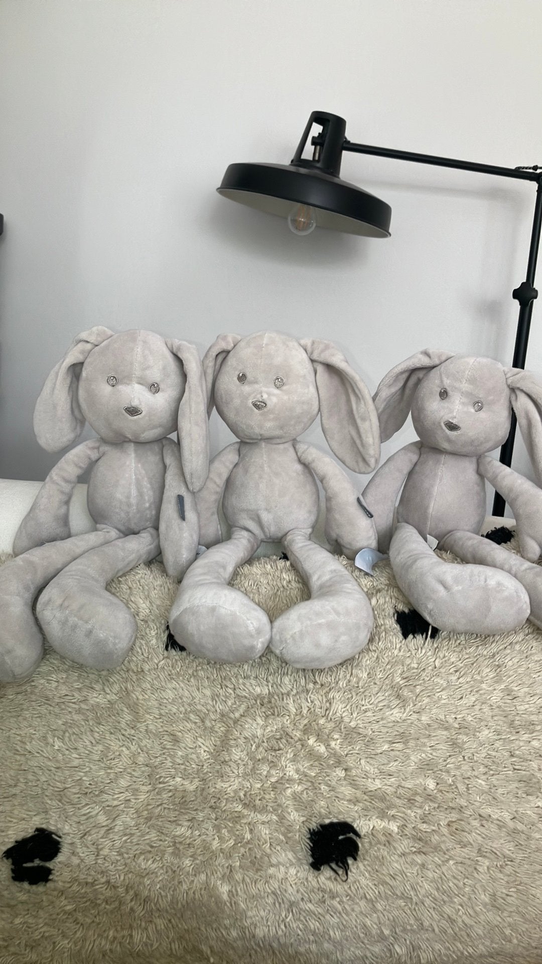 Zeeman konijn grijs, Kinderen en Baby's, Speelgoed | Knuffels en Pluche, Grijs, Konijn, Ophalen of Verzenden, Zo goed als nieuw