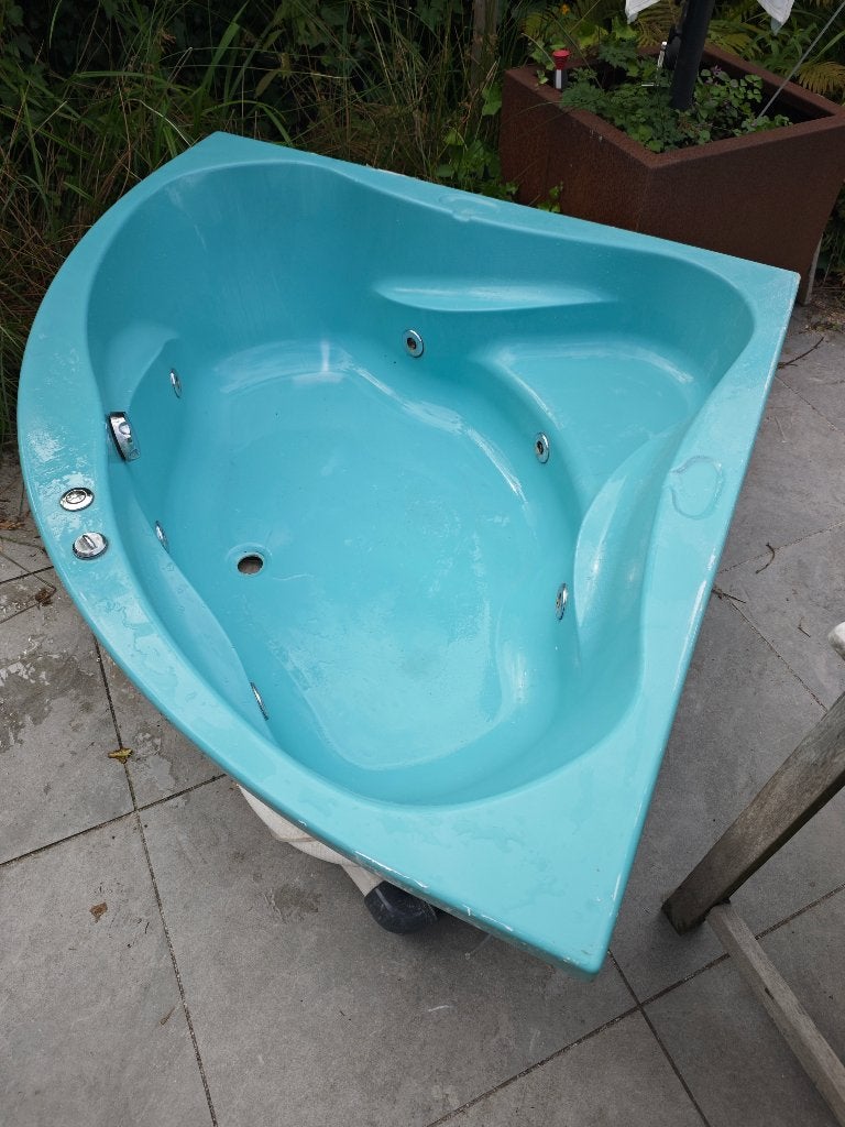 bubbelbad, Ophalen, Gebruikt, Met douche