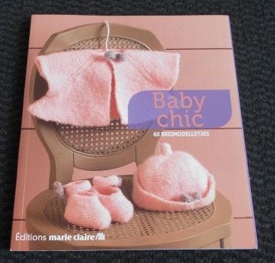 Baby Chic baby breiboek Phildar Marie Claire, Verzenden, Zo goed als nieuw, Breien, Patroon of Boek