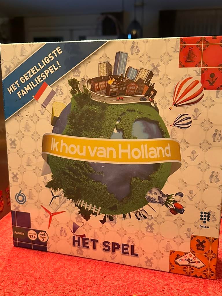 Ik hou van holland spel, Hobby en Vrije tijd, Gezelschapsspellen | Bordspellen, Ophalen of Verzenden, Zo goed als nieuw