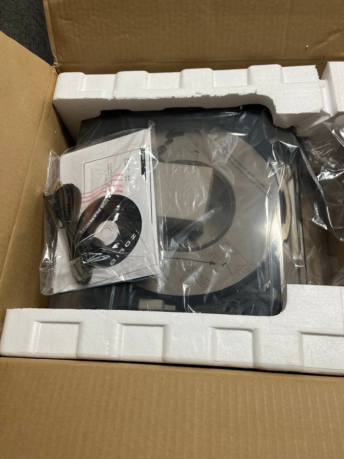 Zolid USB Platenspeler - Digitaliseer je Vinyl!, Ophalen of Verzenden, Zo goed als nieuw