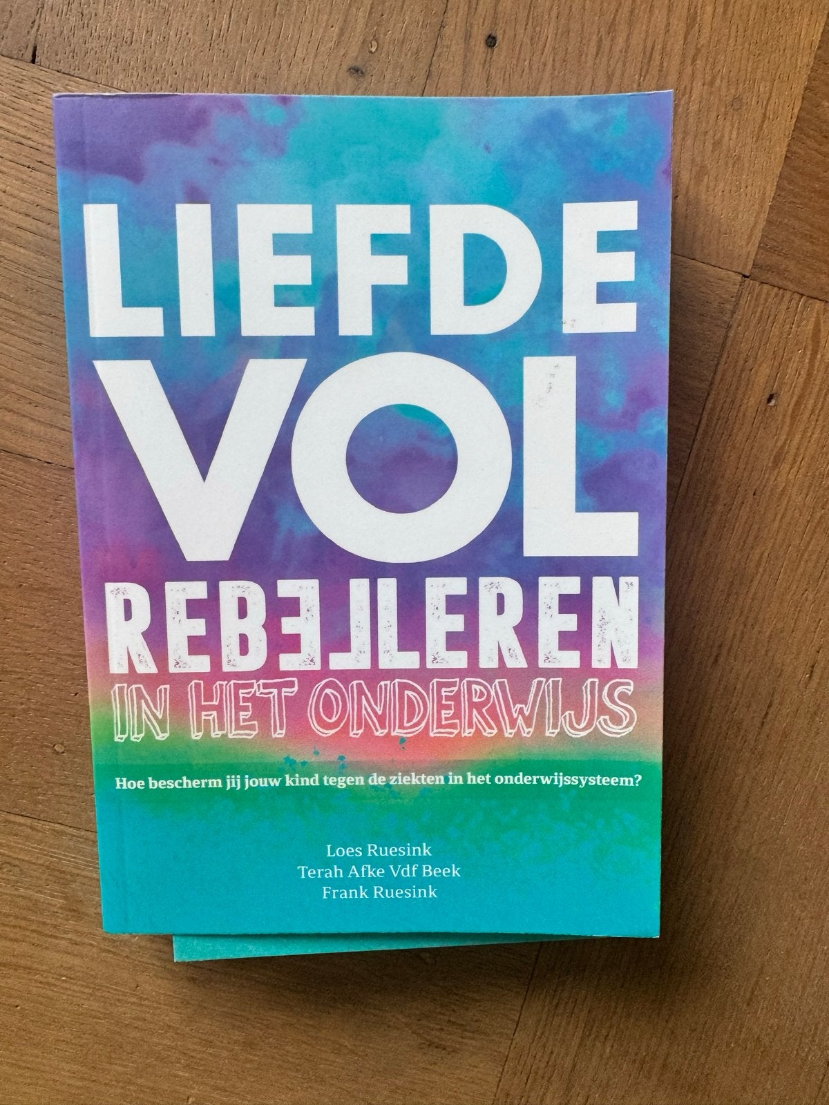 Liefdevol Rebelleren in het Onderwijs - Loes Ruesink, Ophalen of Verzenden, Gamma, Zo goed als nieuw, Niet van toepassing