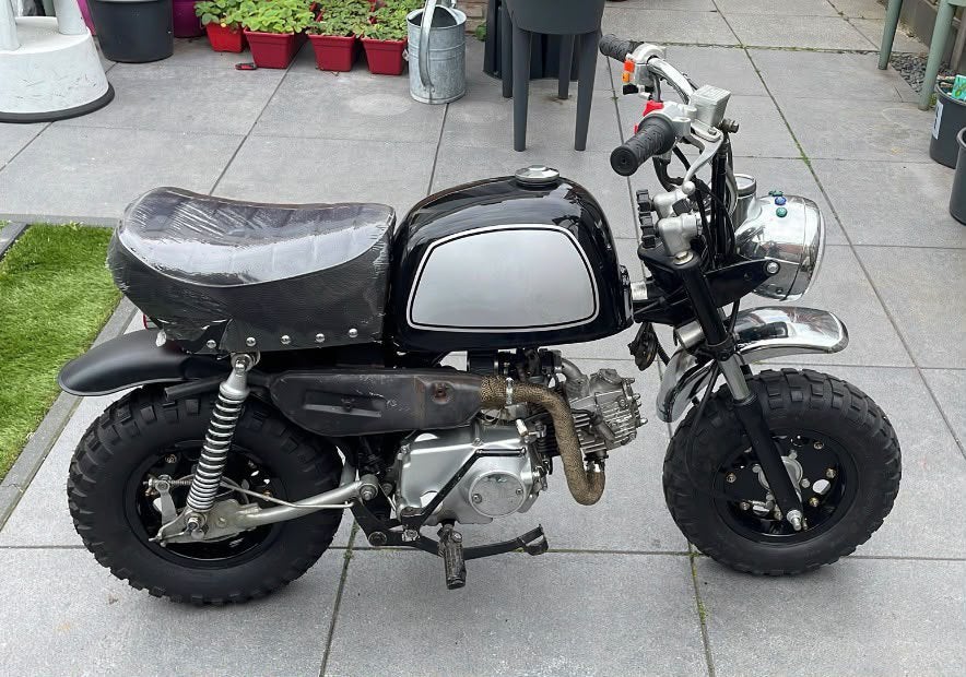 Monkey / gorilla met geel kenteken, Ophalen, Gebruikt, Maximaal 45 km/u, 49 cc