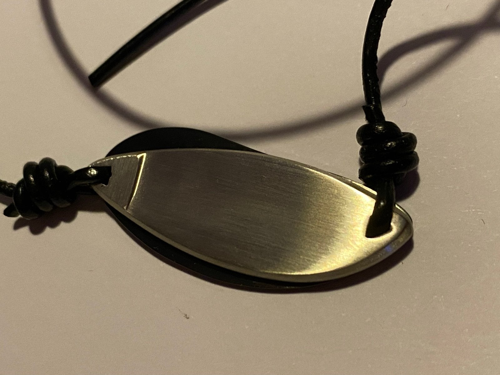 NIEUW Ketting staal/leer van het merk BREIL, Ophalen of Verzenden, Nieuw, Verstelbaar