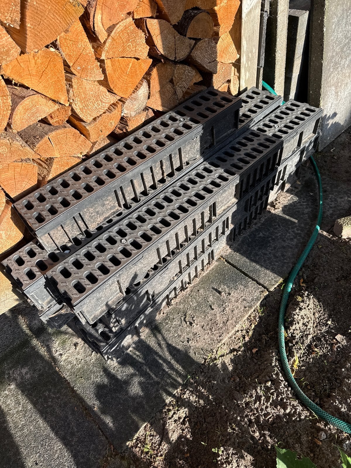 Afvoergoot / Drainagegoot, Ophalen, Afvoer, Gebruikt, Pvc