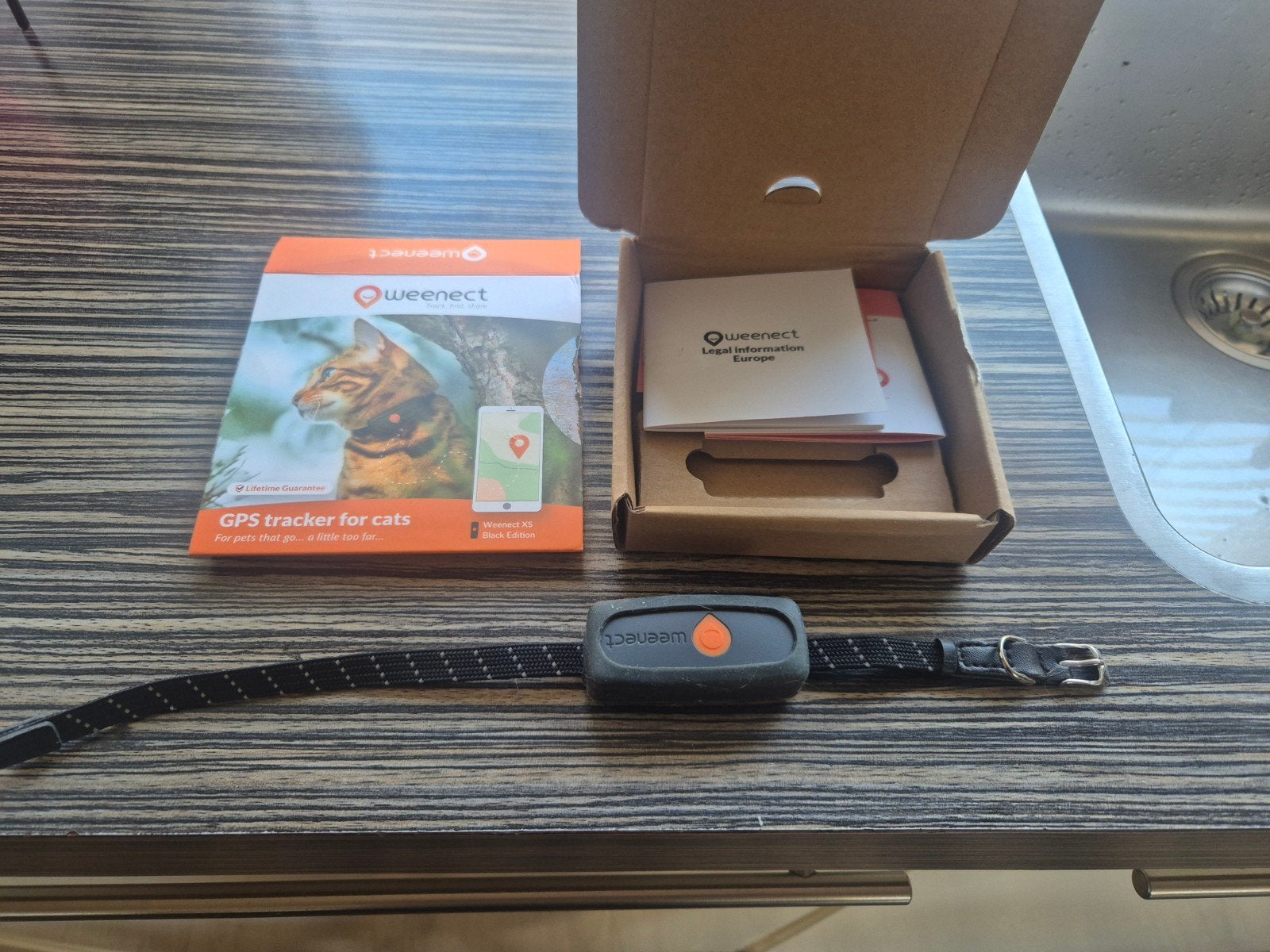 Weenect katten gps tracker, Ophalen of Verzenden, Nieuw