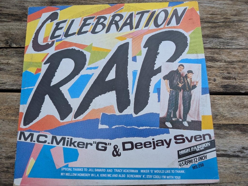 Maxi single - M.C. Miker G & Deejay Sven - Celebration Rap, Cd's en Dvd's, Vinyl Singles, Ophalen of Verzenden, Zo goed als nieuw