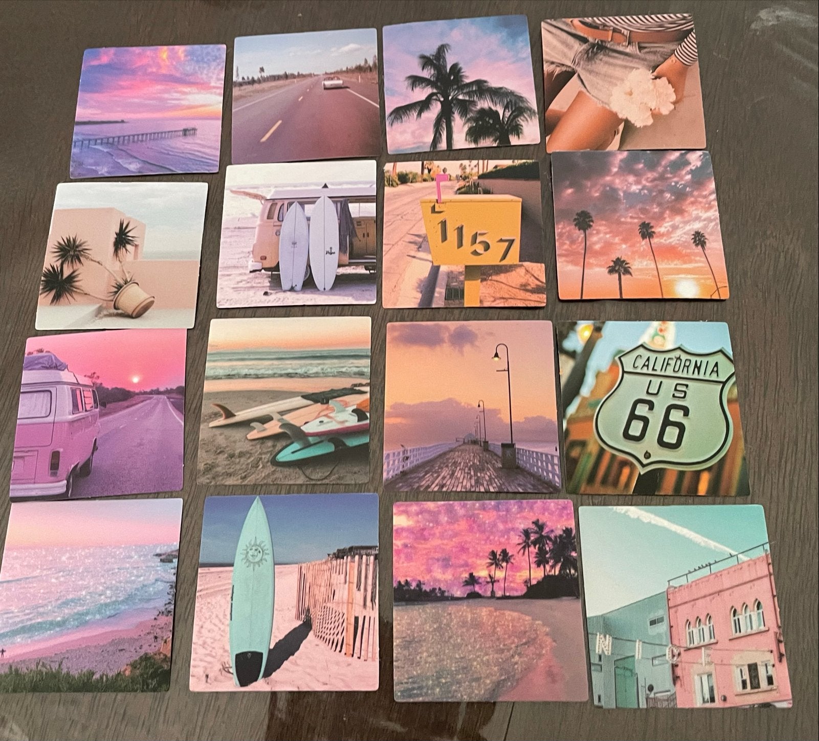Sticker set - Zomerse en strand thema stickers, Ophalen of Verzenden, Nieuw, Overige typen