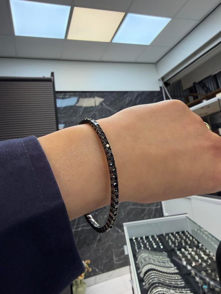 14k tennisarmband, Ophalen of Verzenden, Nieuw, Goud