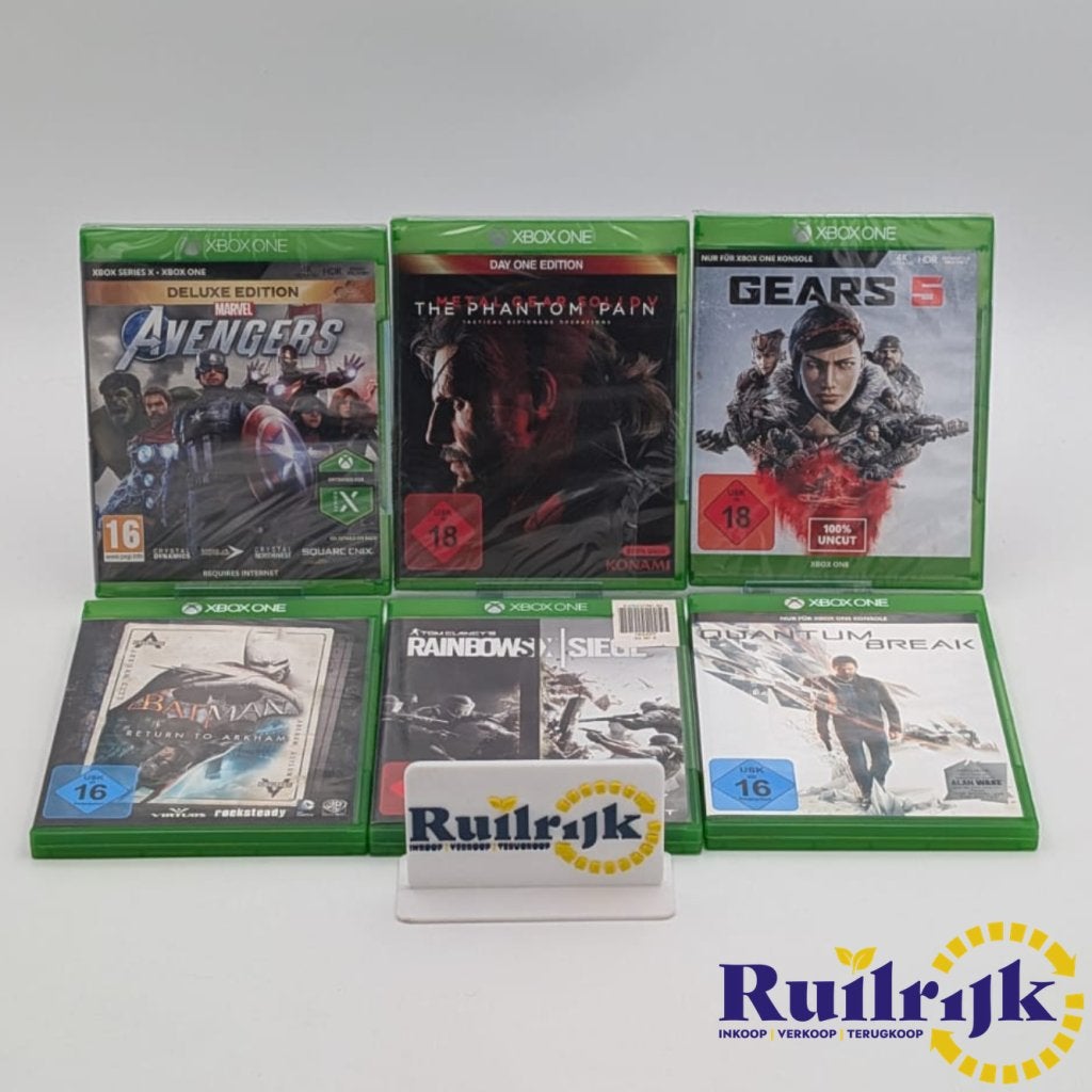 SEALED Xbox games: voor 16u besteld = dezelfde dag verzonden, Xbox, Zo goed als nieuw, Support@xbox.com, One Microsoft Way
Redmond, WA 98052-6399