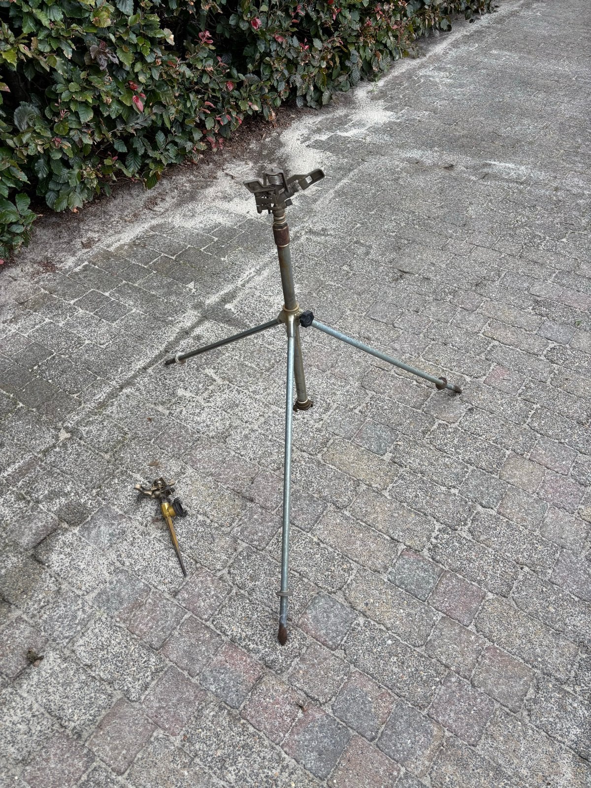 Sproeierset met pomp en slangen, Ophalen, Gebruikt, Sectorsproeier