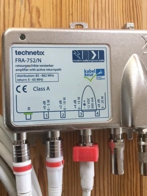 Technetix FRA-752/N, Ophalen, Zo goed als nieuw