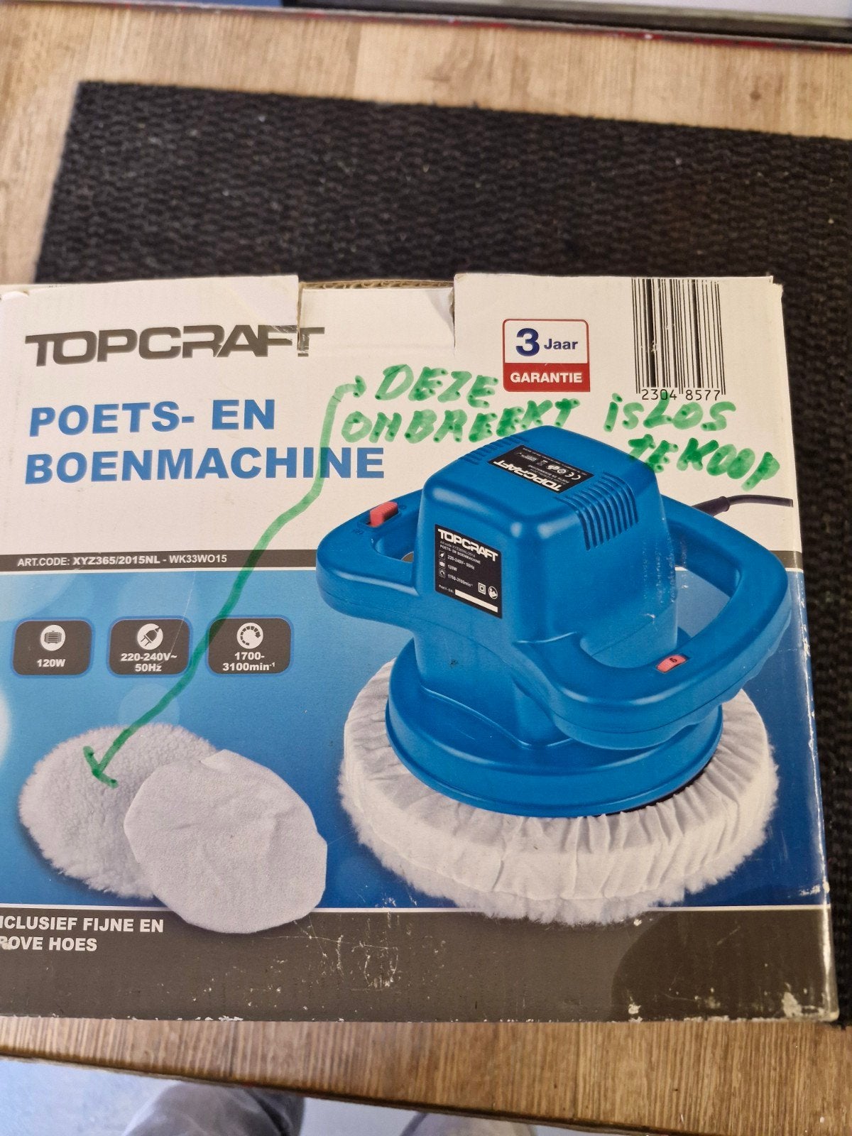 aangeboden poets machine gratis ophalen halen, Auto diversen, Ophalen