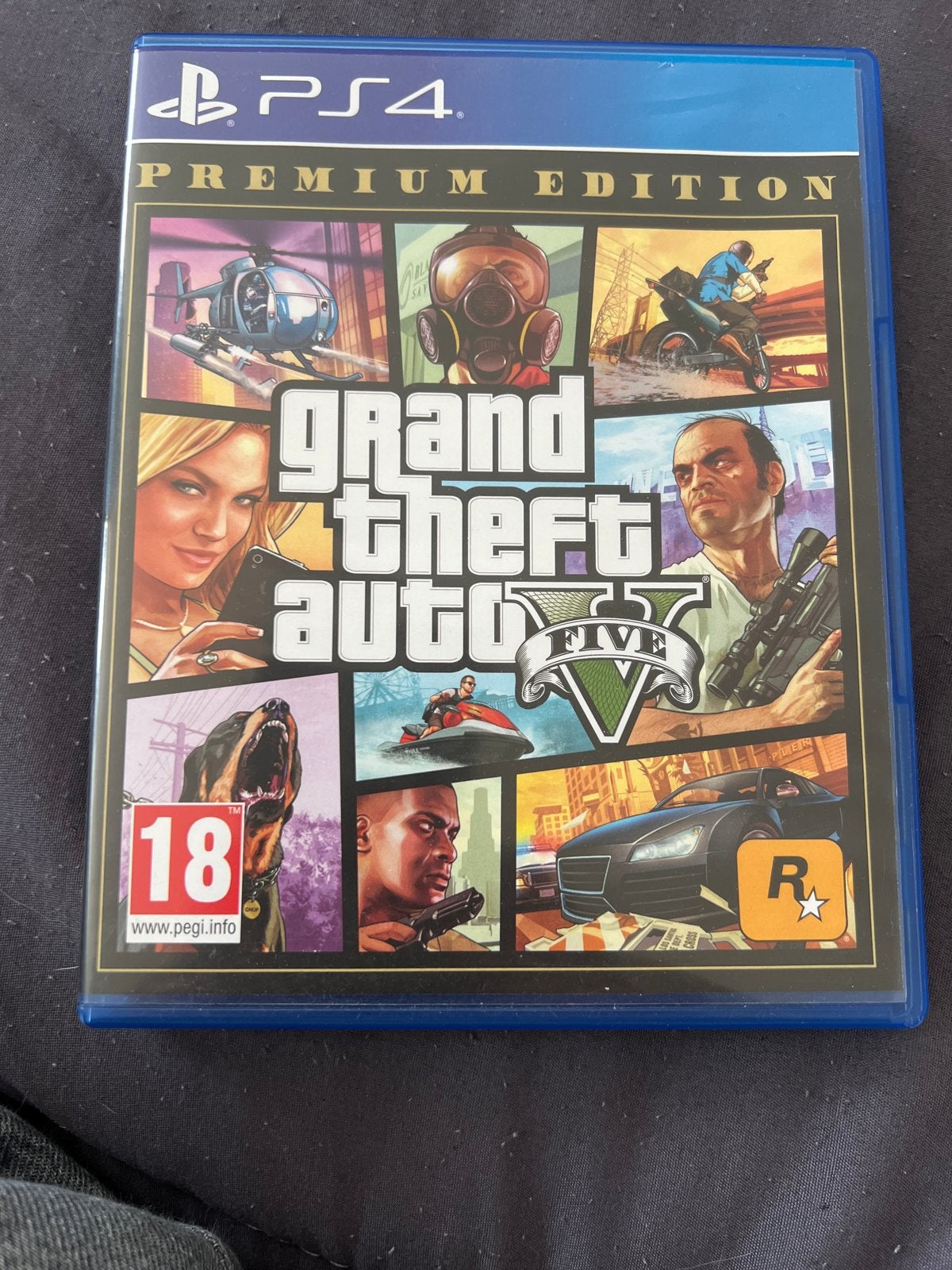 Grand Theft Auto V (GTA 5) Premium Edition PS4, Avontuur en Actie, Online, Vanaf 18 jaar, 1 speler